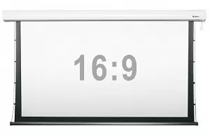 Экран DIGIS моторизованный с боковым натяжением, 16 : 9 (HDTV), 221*124 см, диагональ 100 дюймов (253 см) 111705
