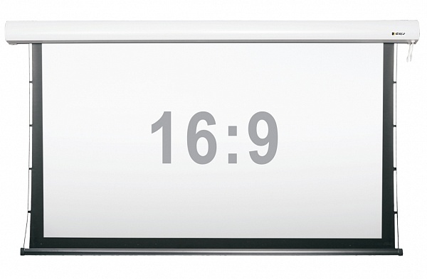 Фото Экран DIGIS моторизованный с боковым натяжением, 16 : 9 (HDTV), 660*371 см, диагональ 298 дюймов (757 см) 112126
