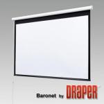 Экран DRAPER моторизованный, 16 : 9 (HDTV), 144*81 см, диагональ 65 дюймов (165 см) 111044