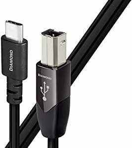 Кабель USB AUDIOQUEST Diamond USB-C-USB-B 0.75 м