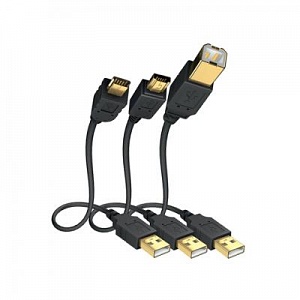 Кабель USB INAKUSTIK Premium High Speed USB Micro 2.0 5.0 м