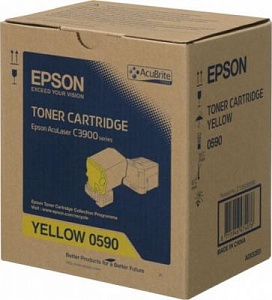 S050590 Тонер-картридж желтый Epson