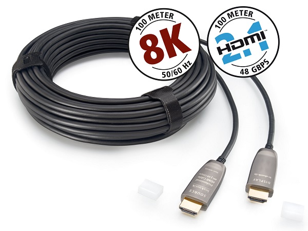 Фото Кабель HDMI INAKUSTIK Profi HDMI 2.1 optical fiber 100.0 м