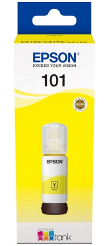 Фото Контейнер с чернилами Epson "101"  (желтый) для L4150 / 4160 / 6160 / 6170 / 6190