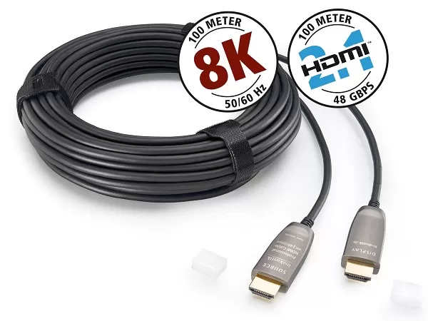 Фото Кабель HDMI INAKUSTIK Profi HDMI 2.1 optical fiber 50.0 м