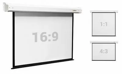 Экран DIGIS моторизованный, 1 : 1 (AV), 150*150 см, диагональ 84 дюймов (212 см) 116409